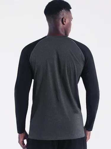 Vista 6 de NELEUS Camisetas deportivas de manga larga Dry Fit para hombre