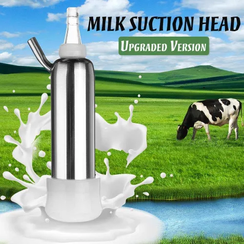 Vista 5 de SagaSave Pulso de leche de vaca, controlador para accesorios de repuesto de ordeñadora eléctrica, pulso de leche de vaca de acero inoxidable mejorado