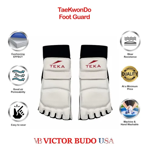 Vista 2 de Equipo protector de pies de boxeo, artes marciales, entrenamiento de combate, Muay Thai, Kung Fu Taekwondo (par) (XL)