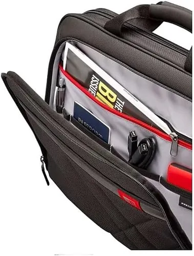 Vista 8 de Case Logic – Funda delgada para portátil/ipad 14.1 pulgadas, Negro