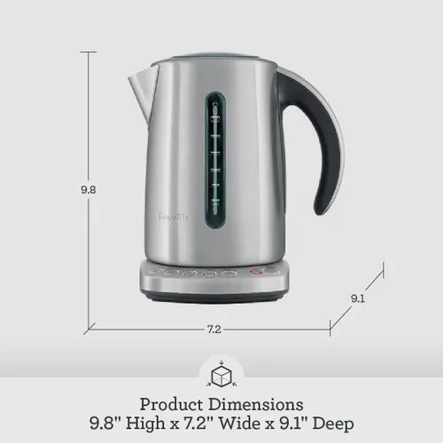 Vista 6 de Breville BKE820XL IQ Hervidor de agua de acero inoxidable cepillado