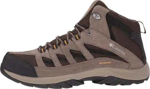 Vista 8 de Columbia Crestwood Mid - Zapatos de senderismo anchos impermeables para hombre
