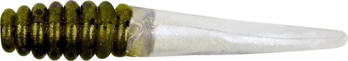 Vista 20 de Bobby Garland Slab Slay'R Señuelo de Pesca de Plástico Suave para Crappie, Equipo de Pesca y Accesorios, 2", Doble Arco Iris Plateado Arco iris