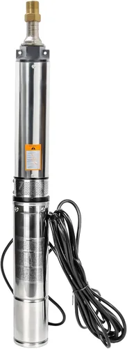 Vista 17 de Bomba sumergible de pozo profundo, bomba de pozo profundo de 1 HP de 110 V de acero inoxidable con caja de control y cable de alimentación de 50