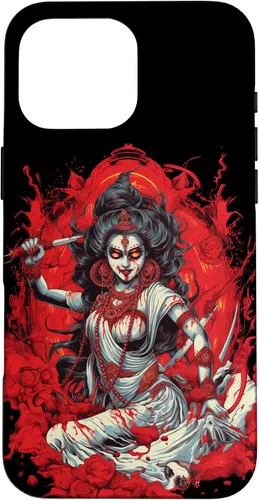 Vista 19 de iPhone 16 Kali Goddess of Death, Time and Doomsday Hindu God Occult Case