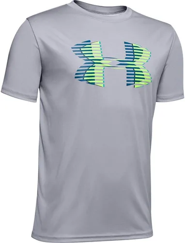 Vista 55 de Under Armour Camiseta de manga corta Tech Hybrid con estampado para niños