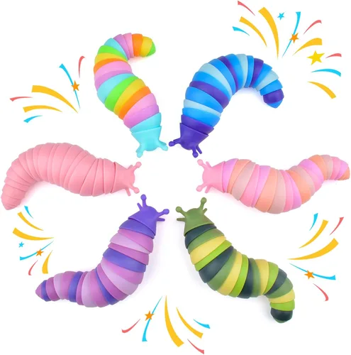 Vista 14 de Cevioce Babosa sensorial, mini babosa para adultos y niños, juguete sensorial para autismo, a partir de 3 años, relleno de Pascua (verde)