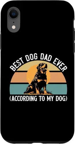 Vista 25 de Rottweiler Dog Lover Gift, Best Dog Dad Ever, Rottie Father Case for iPhone 17