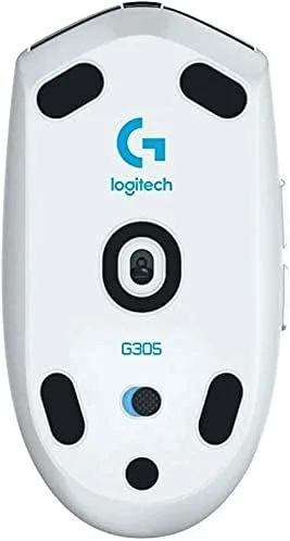 Vista 6 de Logitech G305 Lightspeed Mouse inalámbrico para juegos, sensor Hero 12K, 12,000 DPI, ligero, 6 botones programables, duración de la batería de 250