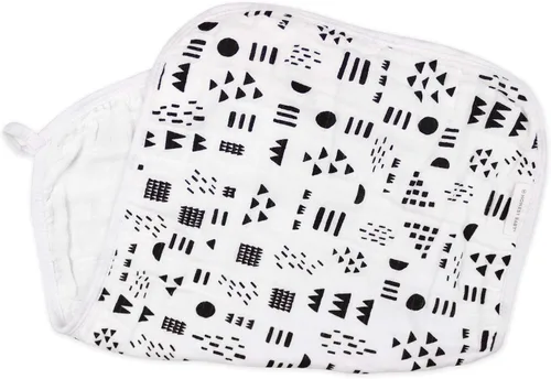 Vista 2 de HonestBaby Paños para eructos multicapa de algodón orgánico para bebés, paquete múltiple, juego de patrones, talla única de EE Paquete de 5 patrones