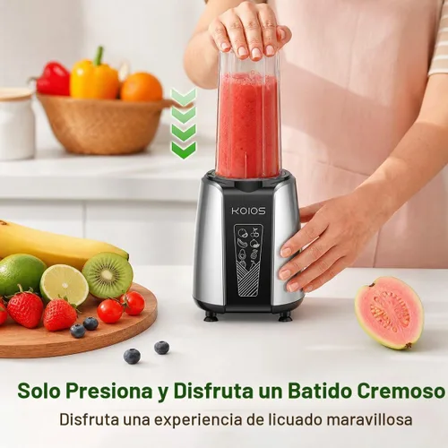 Vista 8 de KOIOS Smoothie Blender, 1000W, Blenders Smoothies and Shakes, Frozen Drinks