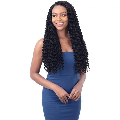 Vista 2 de Trenza de ganchillo Freetress - 3X JOYFULL CURL 20" (T27)