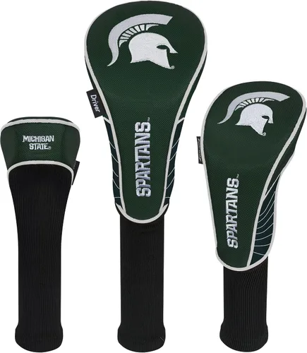 Vista 52 de Collegiate juego de tres protectores de palos de golf
