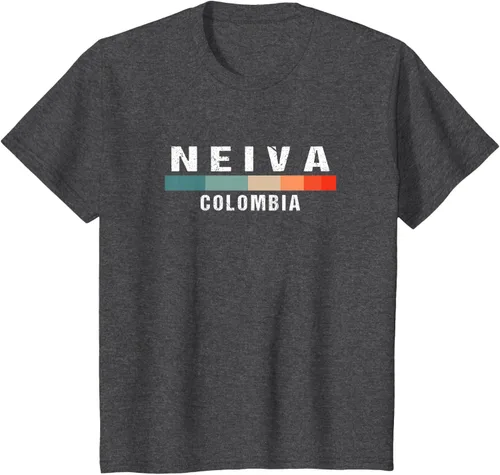 Vista 17 de Camiseta Neiva Colombia City Trip, Negro