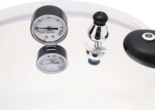 Vista 5 de Recipiente a presión de 22 cuartos de galón, olla a presión de acero inoxidable de 22 cuartos de galón, inducción de 22 cuartos de galón, olla a