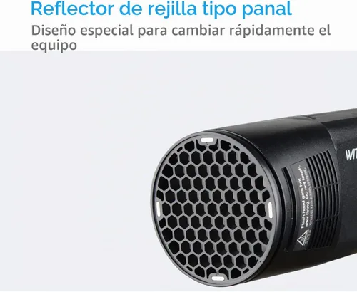 Vista 5 de Kit de Accesorios Godox AK-R1 para Cabezal de Flash Anular Godox H200R Godox AD100PRO / AD200 / AD200Pro / Godox V1 / Godox V1 Pro Cabezal de Flash
