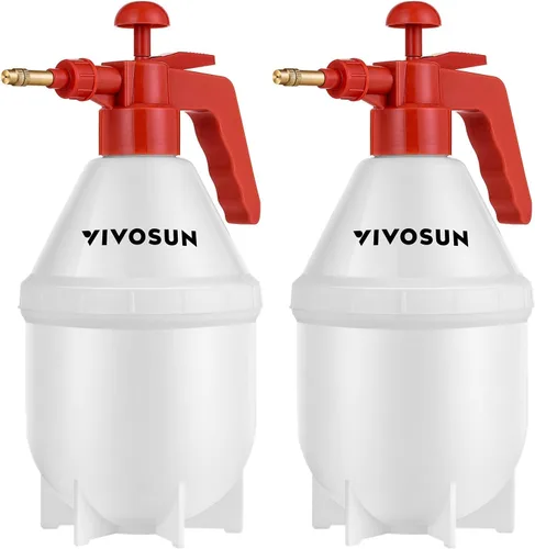 Vista 8 de VIVOSUN Pulverizador de bomba de 27 onzas, botella de rociador de agua de Rojo
