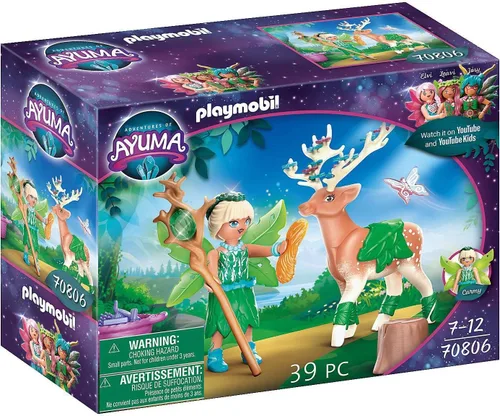 Vista 4 de Playmobil Aventuras de Ayuma Knight Fairy con Soul Animal