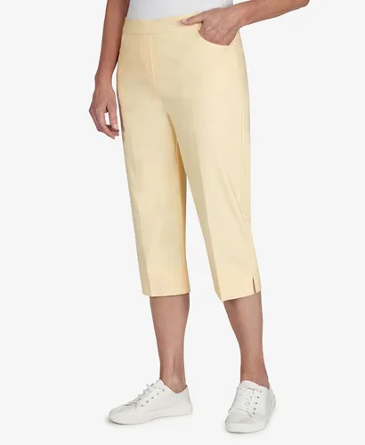 Vista 7 de Alfred Dunner Allure Clam Digger Capri de talla grande para mujer