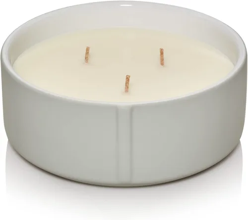 Vista 2 de Chesapeake Bay Candle PT42075 - Vela de cerámica multi-mecha, salvia clara