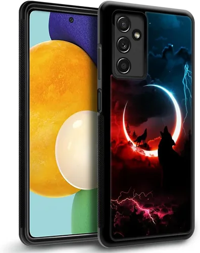 Vista 10 de Funda compatible con Samsung Galaxy A13, funda protectora de fútbol americano para hombres y mujeres, goma de silicona suave antideslizante y a