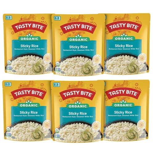 Vista 10 de Tasty Bite Arroz basmati orgánico, 8.8 onzas, paquete de 12, listo para comer, apto para microondas, vegano, sin gluten