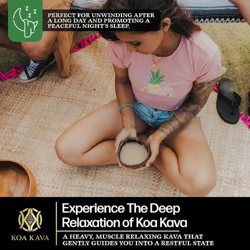 Vista 6 de 8 Oz Premium Vanuatu Waka Kava Kava con cordón de colador de kava
