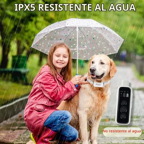 Vista 8 de Collar de perro de citronela con control remoto, más seguro 3 modos
