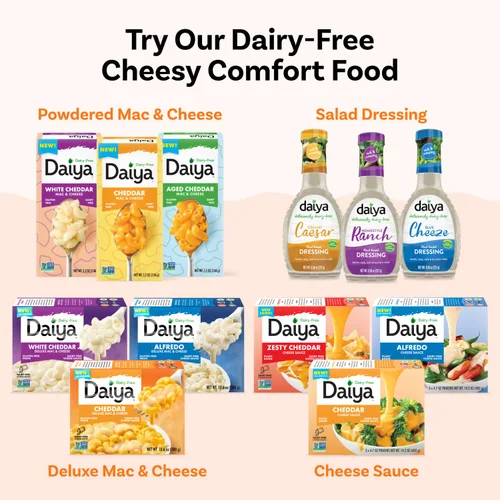 Vista 7 de Salsa de queso cheddar sin lácteos, rica a base de plantas, cremosa, salsa de queso, 14.2 onzas (paquete de 8)