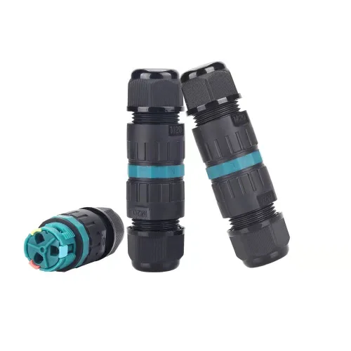 Vista 9 de Caja de conexiones eléctricas IP68 impermeable para exteriores, conector de cable, para reparación y extensión de cables, cable M20 de 2 vías de 2