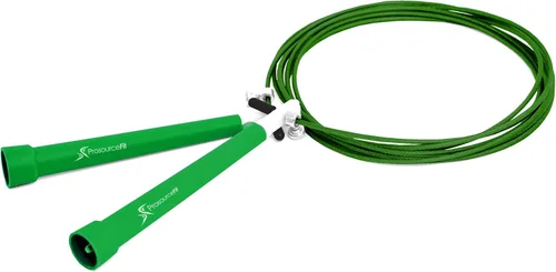 Vista 12 de ProsourceFit Speed Jump Rope 10’ Adjustable Length, Super Fast Turning for Cardio, Boxing Azul