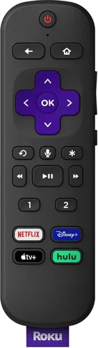 Vista 5 de Roku Dispositivo de transmisión Ultra LT 4K/HDR/Dolby Vision/Wi-Fi de doble banda con control remoto de voz Roku y cable HDMI, con cable