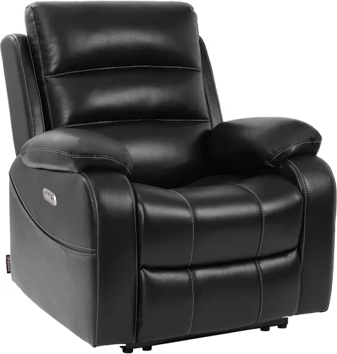 Vista 9 de EONIX - Silla reclinable eléctrica de doble motor, cero espacio libre Marrón oscuro