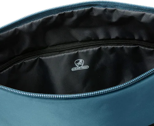 Vista 11 de Travelon Bandolera mediana activa antirrobo, Color verde azulado., 12.25 x 11.25 x 3.75, Bandolera mediana activa antirrobo