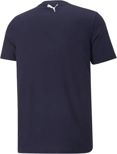 Vista 2 de PUMA Camiseta estampada para hombre 2, Negro