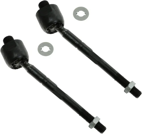 Vista 38 de TRQ Juego de barras de acoplamiento delanteras exteriores 2 piezas compatibles con Land Rover LR3 2005-2009