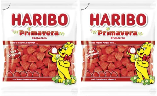 Vista 2 de Haribo Pfirsiche - Caramelos de gomita (durazno), paquete de 2 (2 x 6.17 oz)
