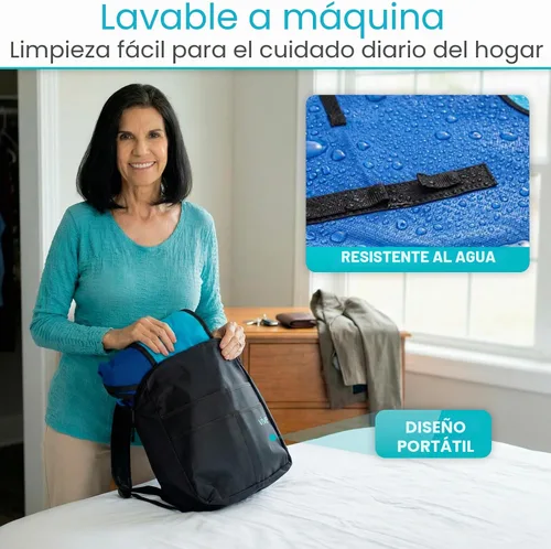 Vista 8 de Vive Patient Lift Sling - Eslinga de transferencia de malla para ducha y uso doméstico