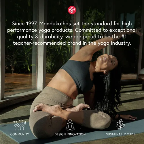 Vista 5 de Manduka X - Esterilla de yoga de 71 a 0.197 in Esterilla de fitness de alto rendimiento Diseño duradero Yoga, al aire libre, estiramientos