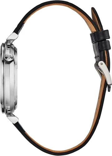 Vista 2 de Bulova Classic Regatta Slim - Reloj automático con correa de cuero para hombre