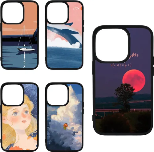 Vista 20 de 5 fundas para teléfono de sublimación para iPhone 11 de 6.1 pulgadas, fundas de teléfono imprimibles para teléfono personalizadas, fundas