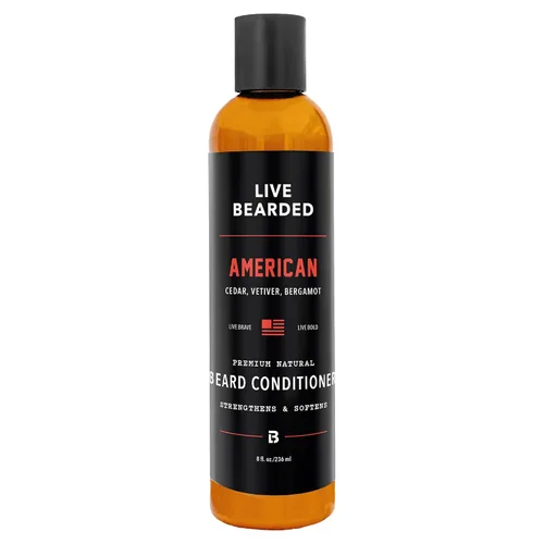 Vista 11 de Live Bearded Acondicionador para barba, 8 onzas líquidas, fortalece y suaviza el vello facial, fabricado en los Estados Unidos, ingredientes
