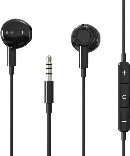 Vista 11 de BENEWY ME530 Auriculares con cable, auriculares con cable con micrófonos Inline control mic, stereo bass sound, plug & play, lightweight in-ear