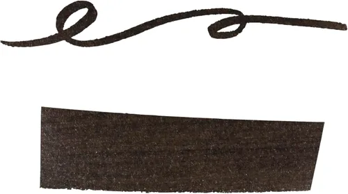 Vista 3 de Tinta para pluma estilográfica Herbin - Botella de 10 ml - Perle Noire