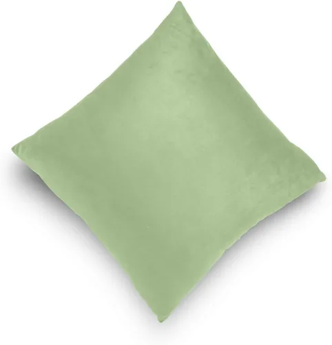 Vista 5 de YETTASBIN Funda de almohada de color liso verde salvia de 16 x 16 pulgadas, funda de cojín cuadrada suave para sofá, dormitorio, automóvil, casa