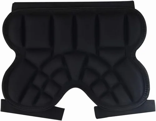 Vista 6 de Topeter Pantalones cortos de protección de cadera para niños, almohadilla protectora para el trasero, protector deportivo Azul