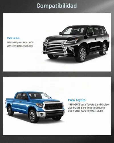 Vista 3 de ECCPP - 4 espaciadores de rueda de 1.5 pulgadas 5x5.9/5x150 para Toyota Tundra 2007-2021