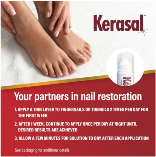 Vista 3 de Kerasal Renovación de uñas y reparación de uñas multiusos Kerasal