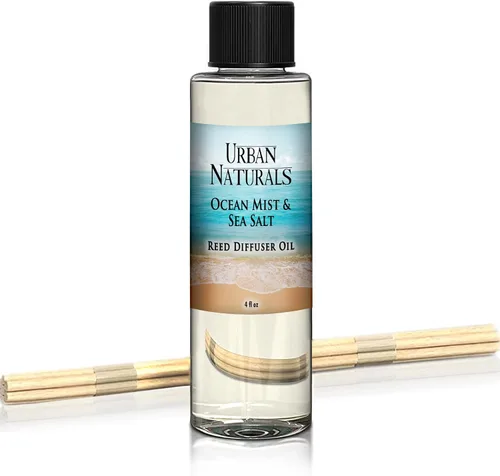 Vista 31 de Urban Naturals Recambio de aceite difusor de varillas ámbar y lavanda, lavanda relajante, ámbar cálido, aroma calmante para habitación, 4 onzas +