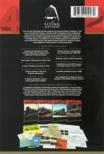 Vista 2 de Flying Scotsman Memorabilla Set